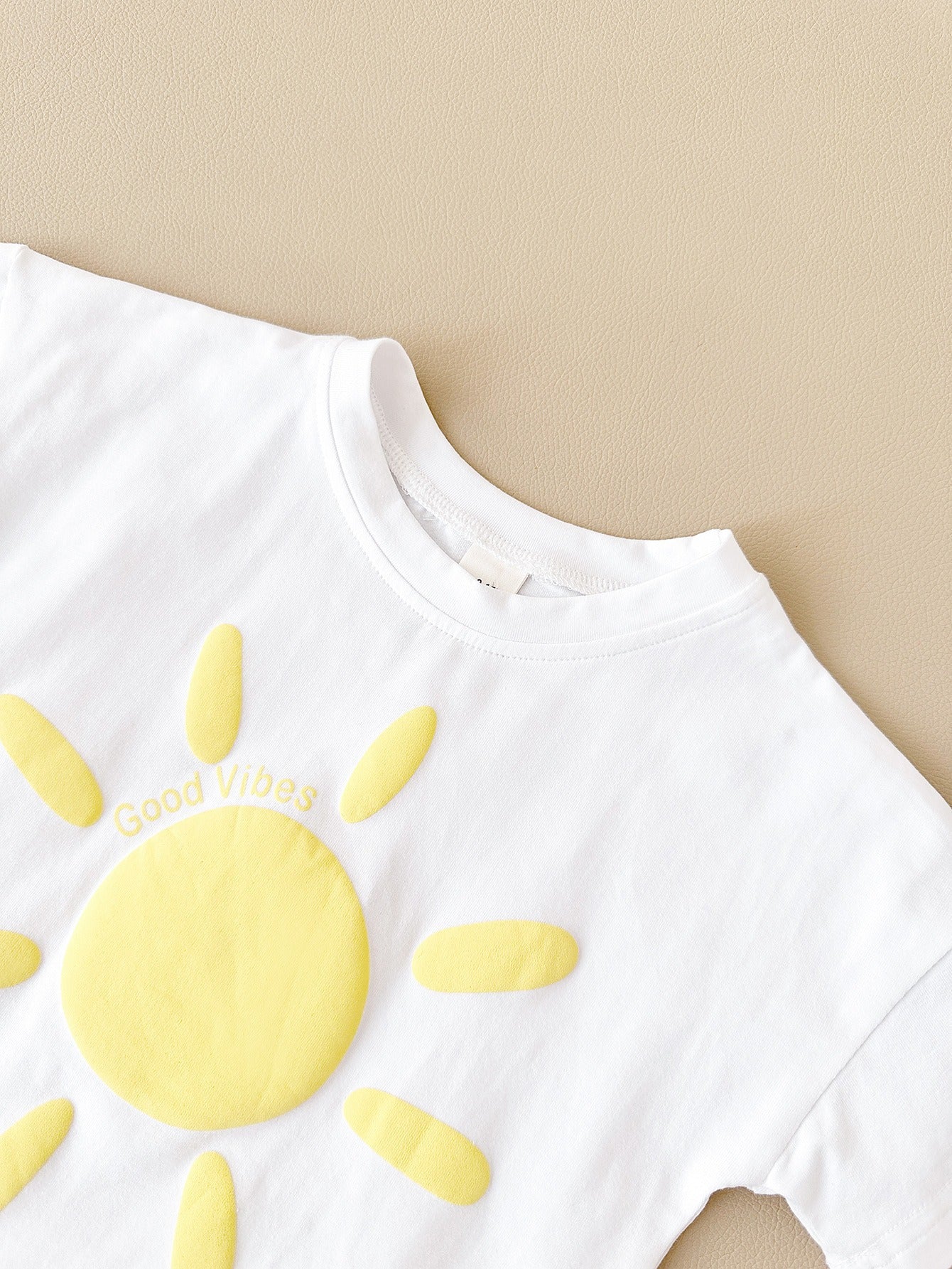 Ju Ju Jam Miss Good Vibes toddler girls outfit β soft and trendy two-piece set for cheerful little ones.