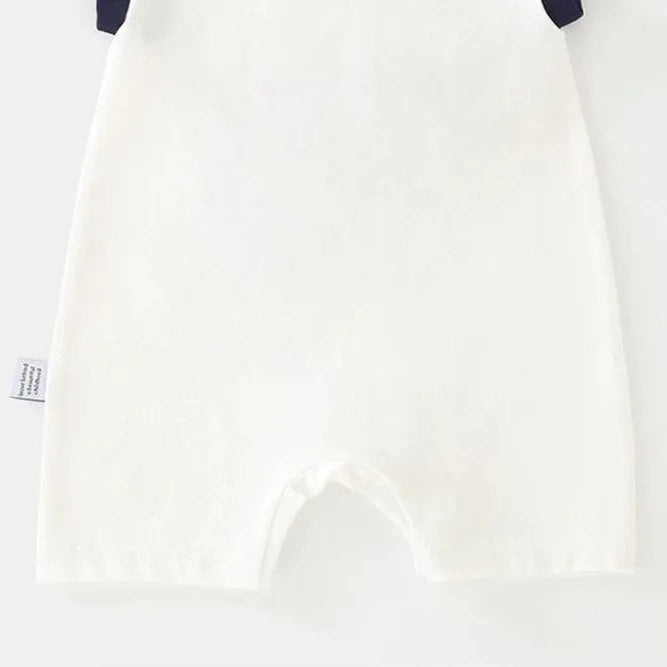 Oliver Breeze boys romper β soft cotton babywear for everyday comfort by Ju Ju Jam.