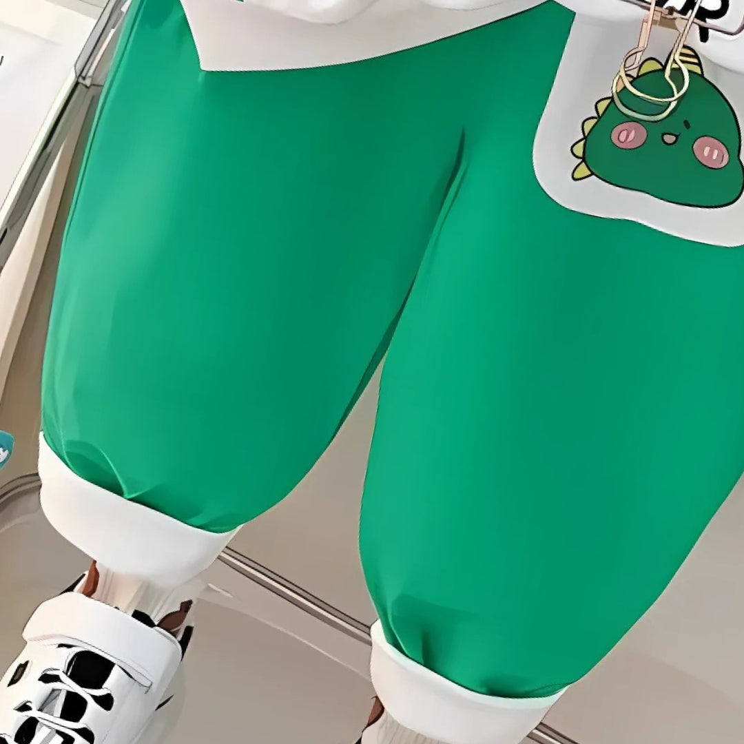 Comfy Playful Dino boys clothing set – Ju Ju Jam dinosaur sweatshirt and pants