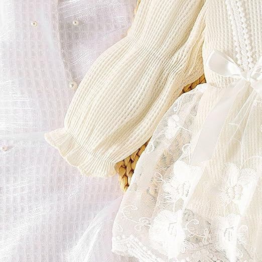 Ju Ju Jam baby girl outfit – Rose romper dress set with delicate socks and pretty bow.