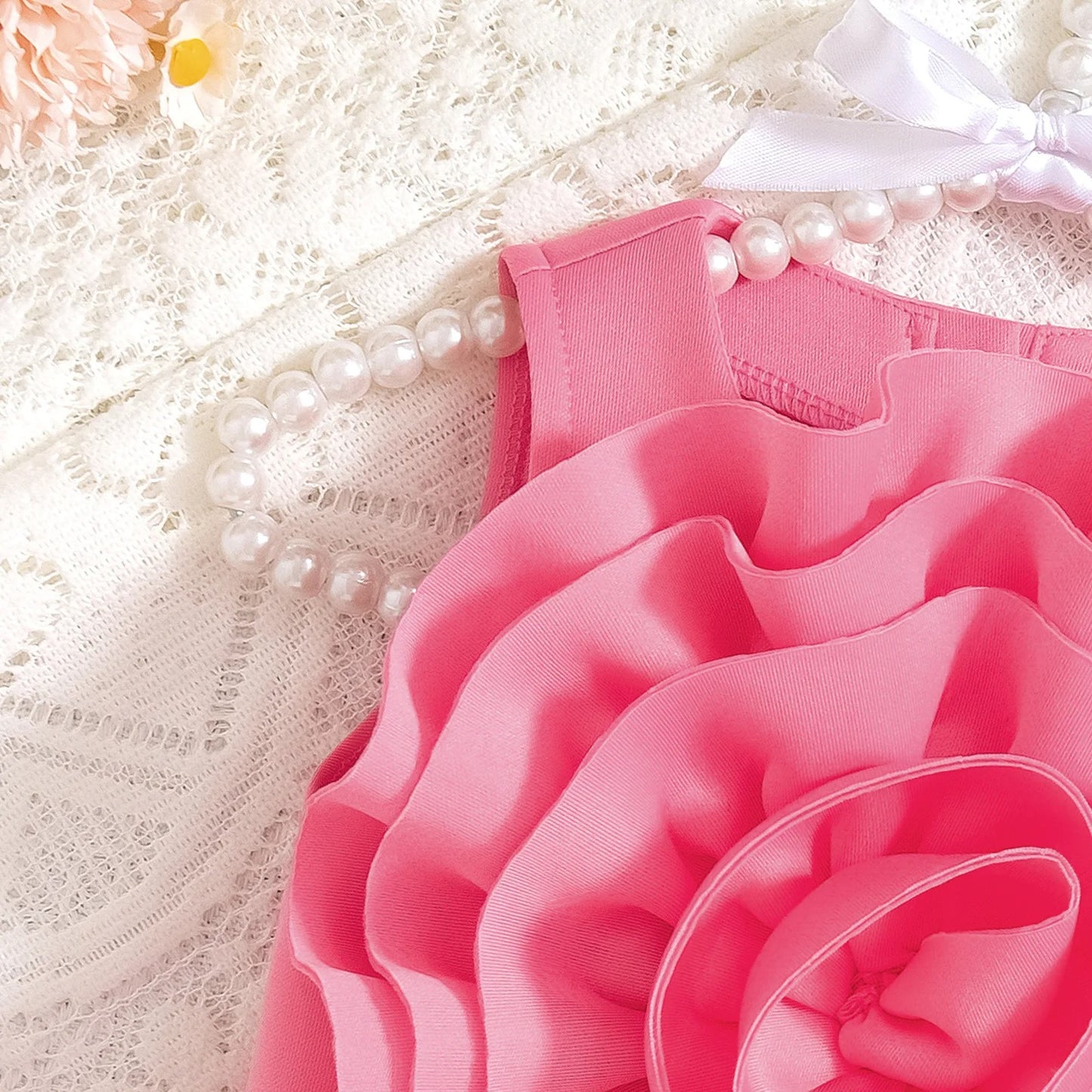 Aurea Flower Princess Baby Girls Dress