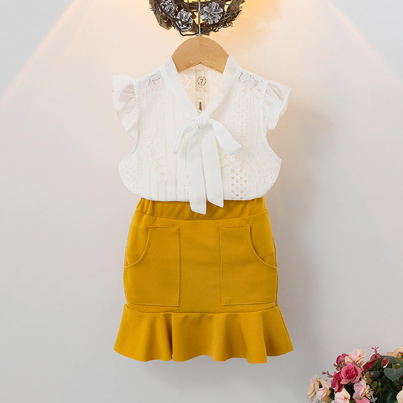 Ju Ju Jam girls outfit – stylish semi-formal top and bottom co-ord set