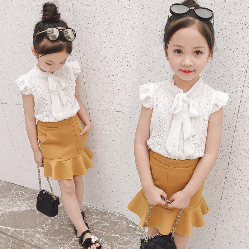 Chic girls two-piece clothing set – Ju Ju Jam semi-formal wear for kids