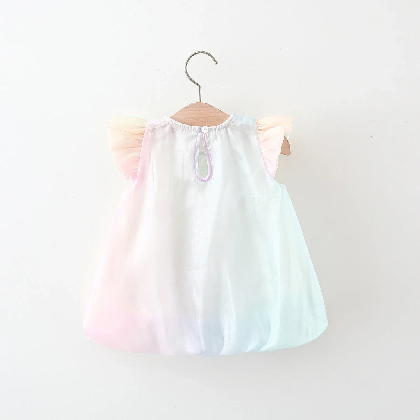 Elegant girls dress with shaded 3D heart embellishments – Ju Ju Jam