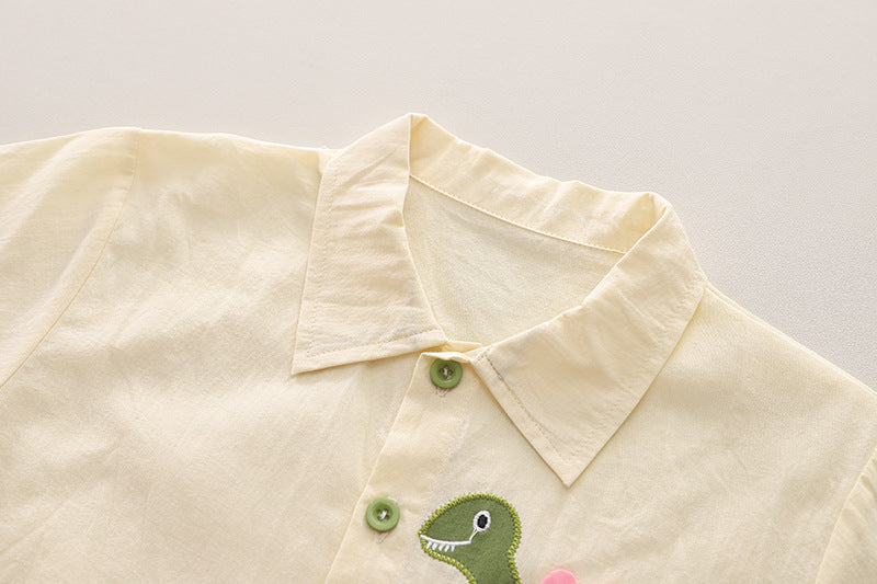 Smart Pocket Design Shirt and Shorts Set for Boys – Ju Ju Jam Fashion