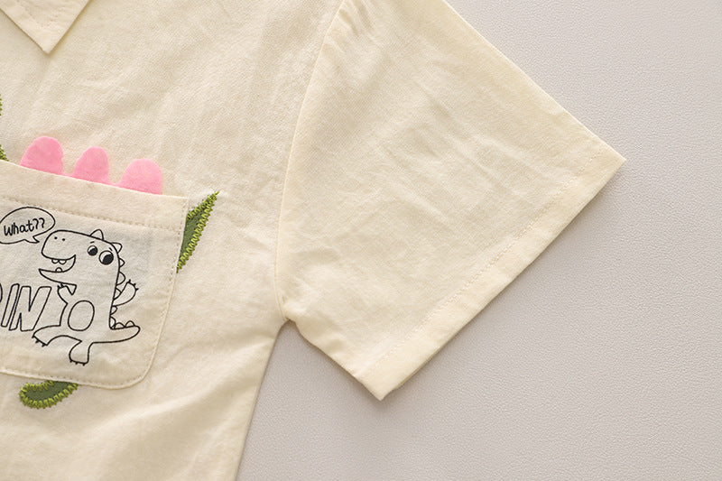 Ju Ju Jam Stylish Boys Set – Smart Pocket Shirt and Coordinated Bottoms