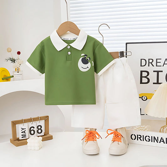 Smart trendy boys T-shirt and bottom set for kids β Ju Ju Jam