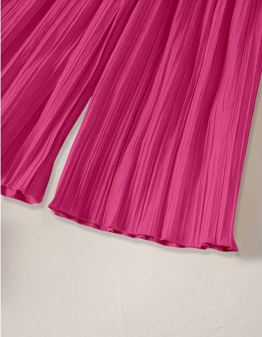 Ju Ju Jam Girls Crop Top & Pants Set β Contemporary and stylish outfit for girls, perfect for casual and fashionable occasions.