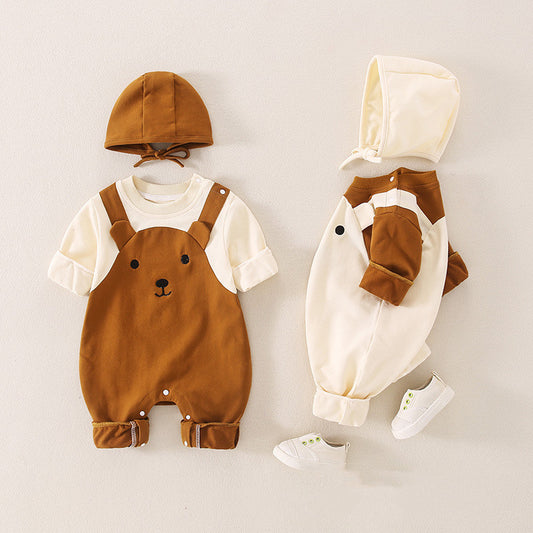 Ju Ju Jam Teddy Bear Baby Jumpsuit: Adorable and Snug Infant Apparel