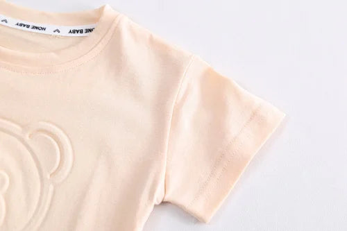 Ju Ju Jam baby boy set – stylish co-ord with cute teddy bear detailing