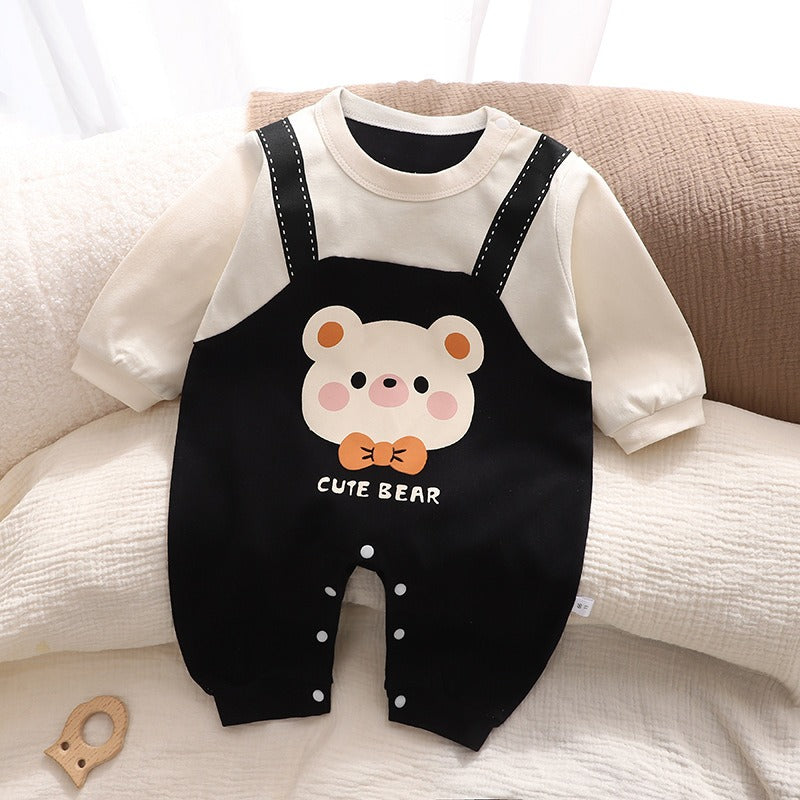 Teddy Time Romper for babies by Ju Ju Jam