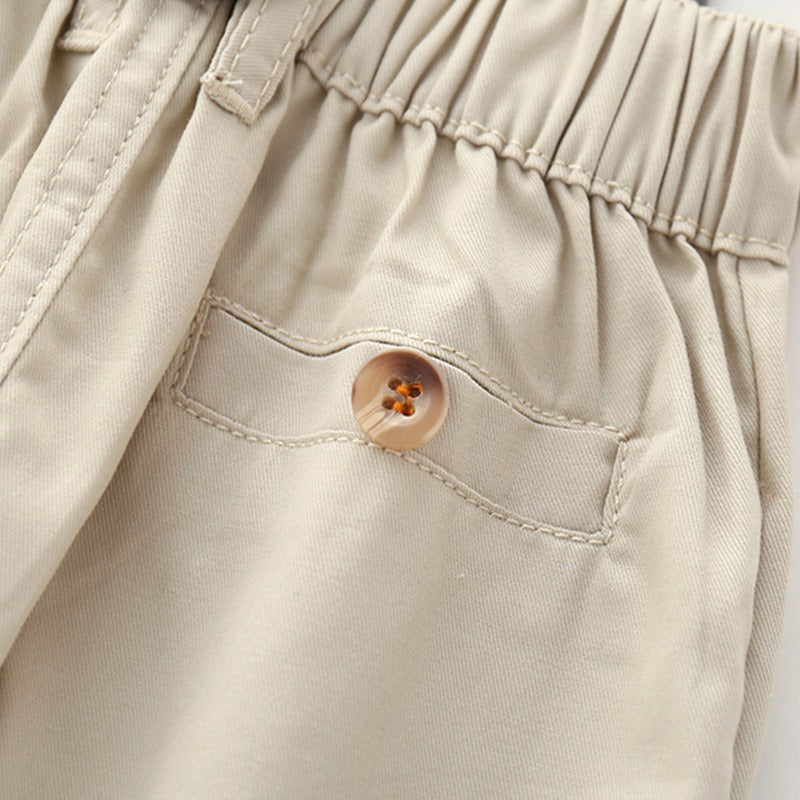 Classy suspender baby outfit for boys by Ju Ju Jam