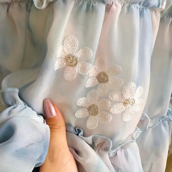 Floral frilly dress for girls β perfect for twirling β Ju Ju Jam kidswear