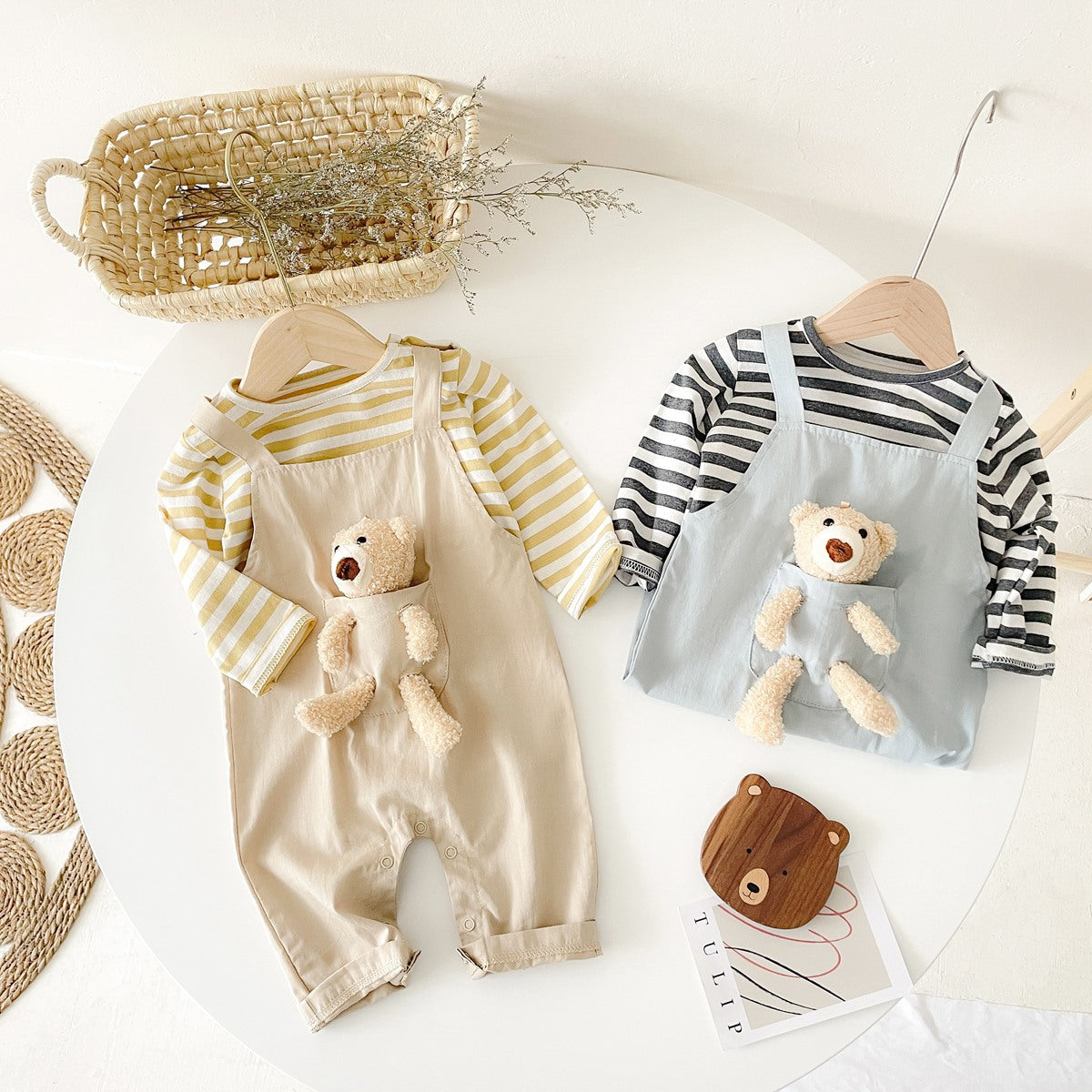 Two Piece Baby Boys and Girls Bear Hanging Set – Ju Ju Jam