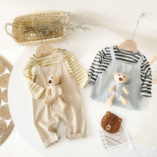 Adorable Kids' Two Piece Bear Hanging Set by Ju Ju Jam