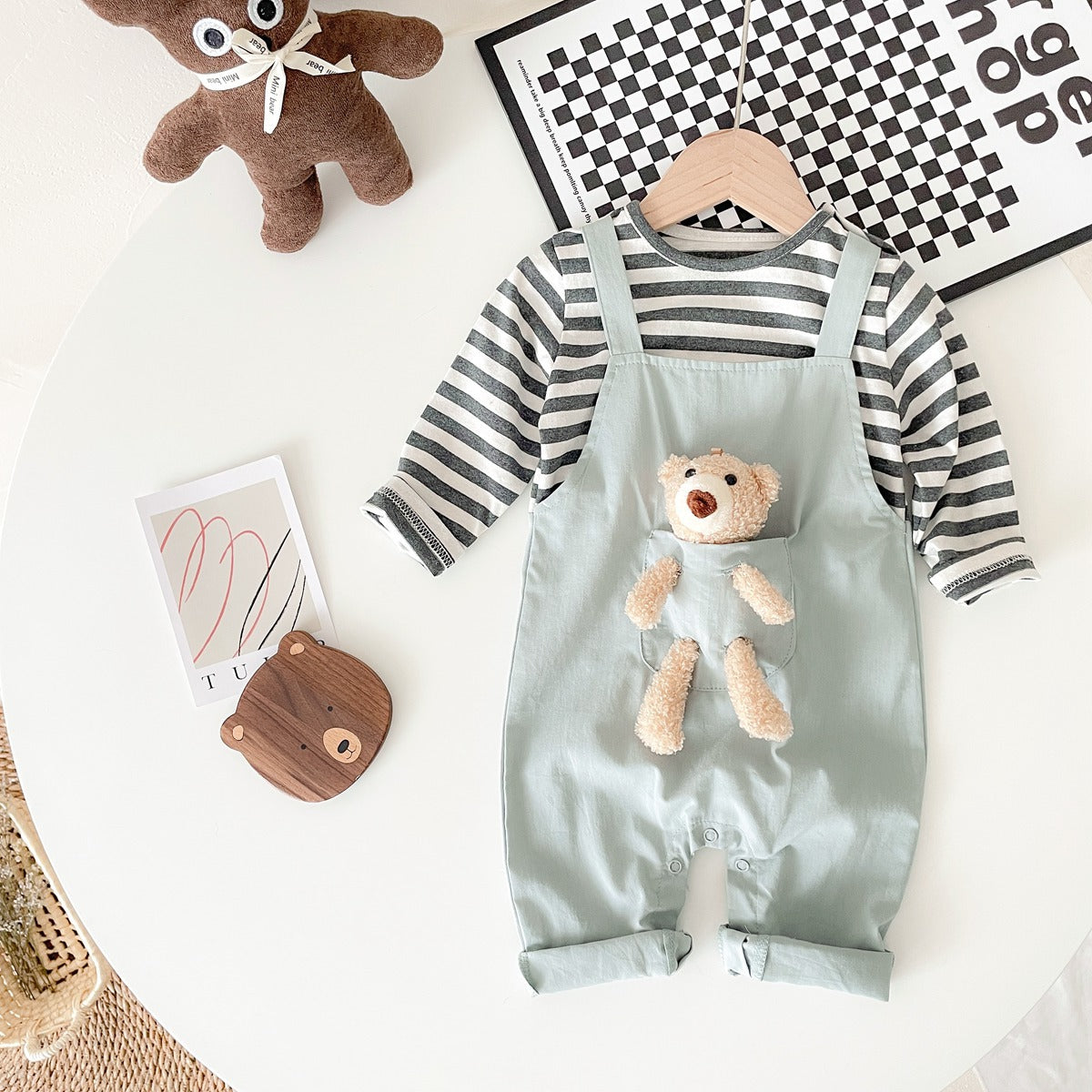 Cute Baby and Toddler Set with Bear Design - Ju Ju Jam