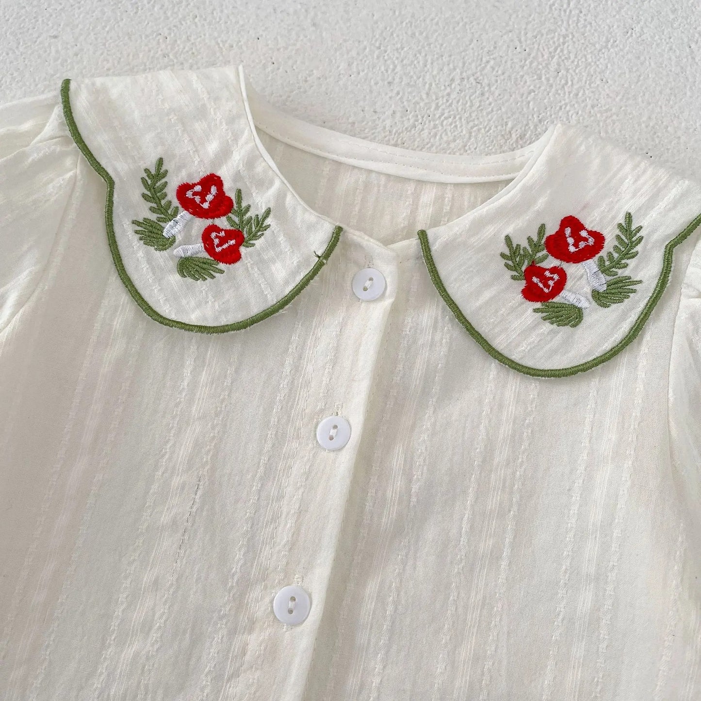 Ju Ju Jam baby girlsβ floral suspender outfit β Daisy Dream collection