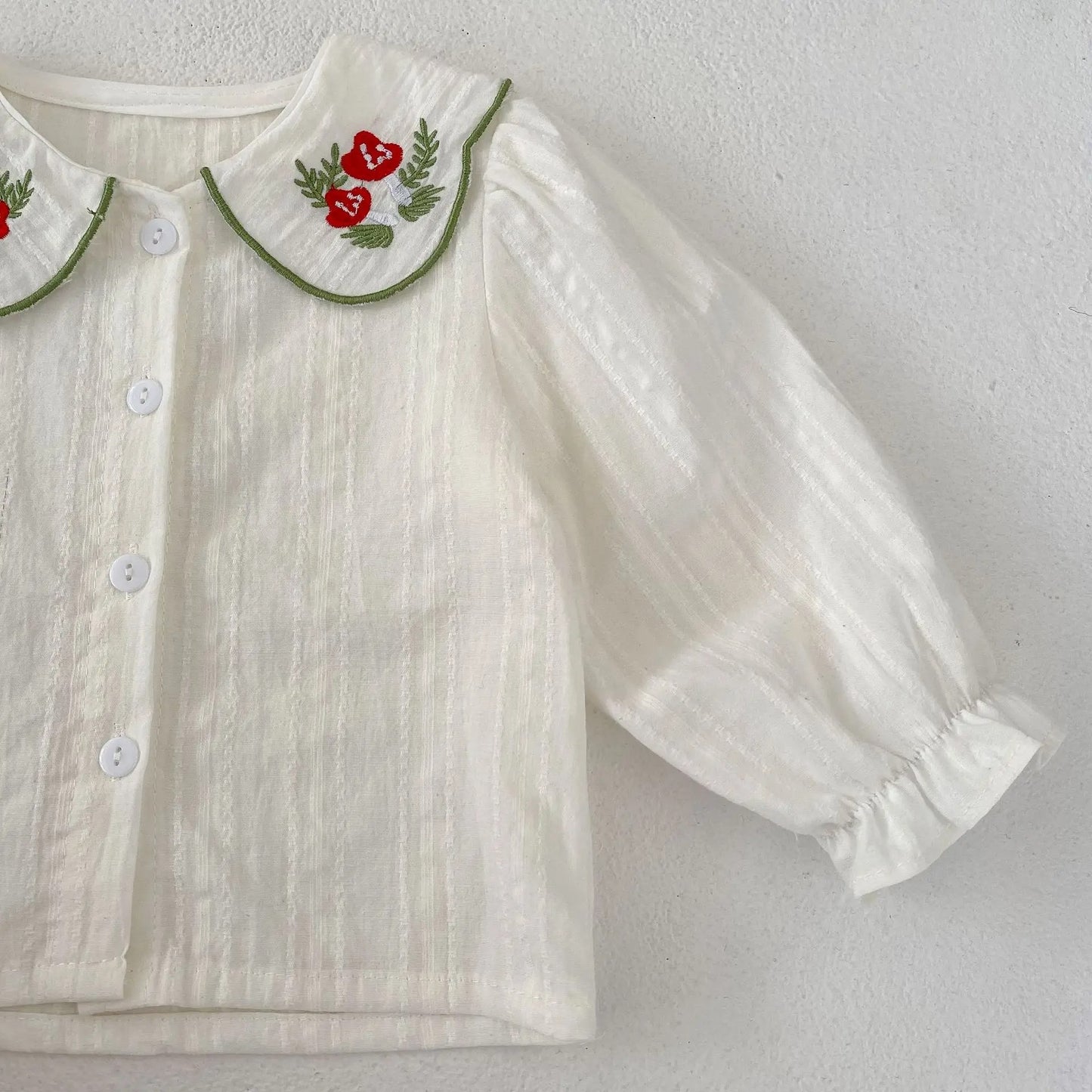 Soft cotton two-piece suspender outfit for baby girls β Ju Ju Jam Daisy Dream