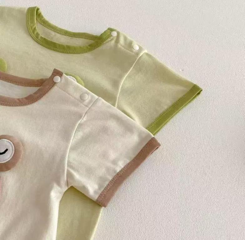 Ju Ju Jam play romper – soft 3D thread outfit for babies