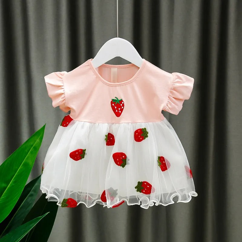 Ira Strawberry Baby Girls Dress