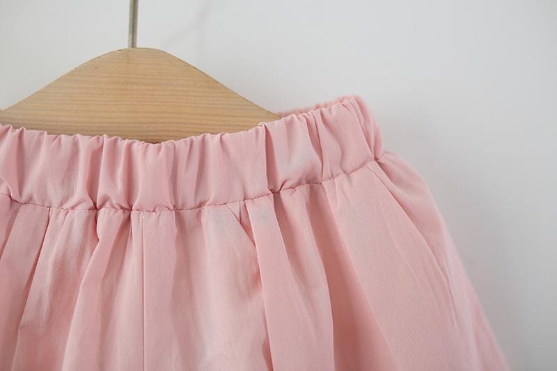 Ju Ju Jam Baby Girls Candy Floss Bunny Outfit – Soft pink two-piece baby set with adorable bunny print, suitable for newborns and toddlers, made from gentle cotton fabric.