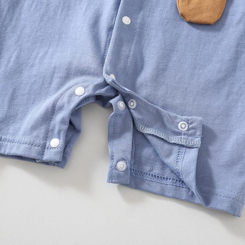 Ju Ju Jam stylish jumpsuit for baby boys in vibrant funky pattern