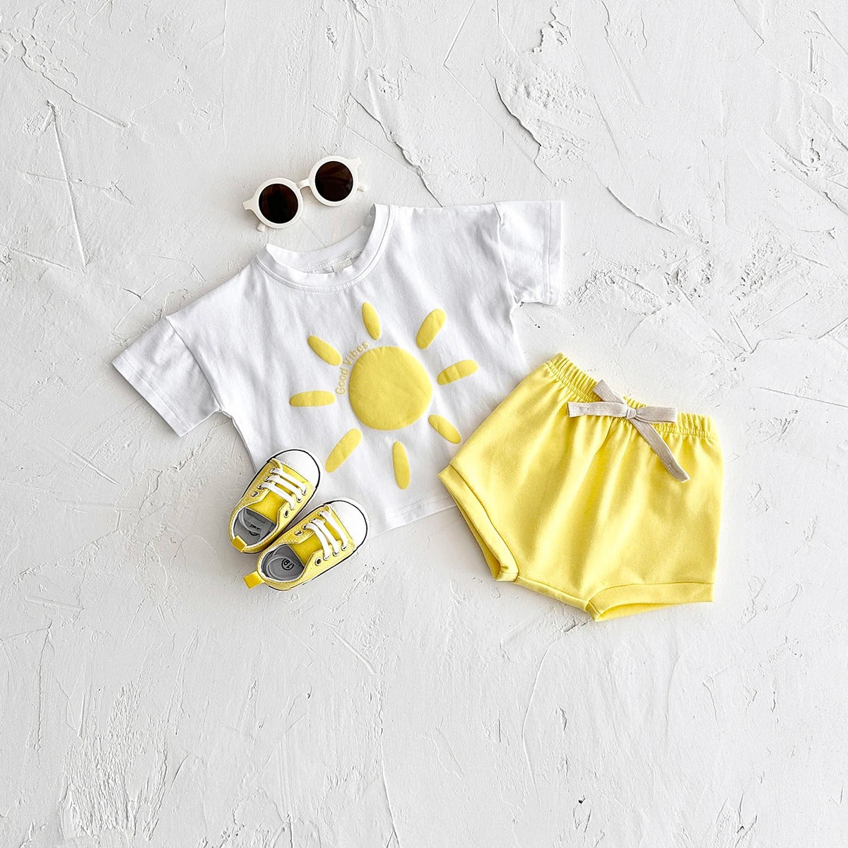 Miss Good Vibes Two piece Girls Set