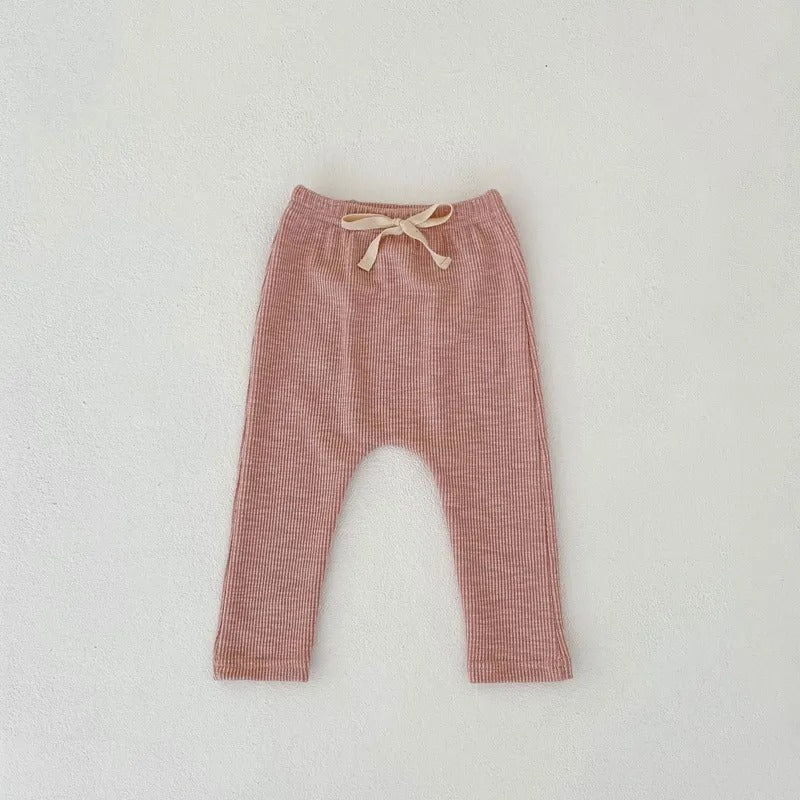 Eva pants by Ju Ju Jam – comfy baby girl bottoms ideal for casual wear and layering.