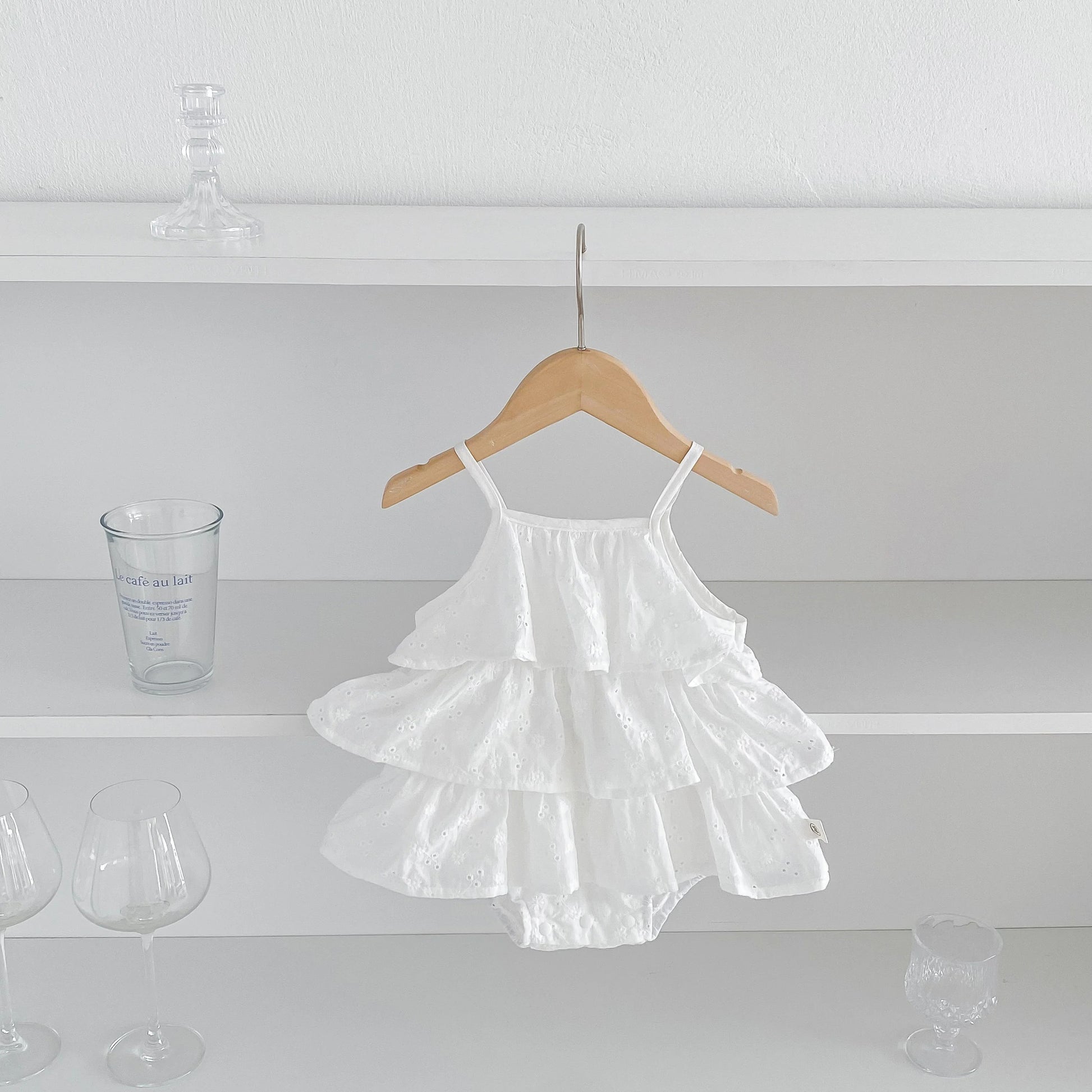 Adorable baby girl romper with dress style – Ju Ju Jam Riley outfit