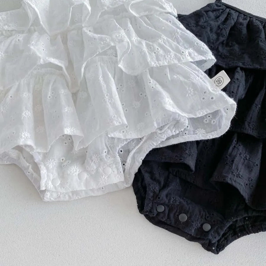 Ju Ju Jam breathable summer romper dress for little girls – Riley design