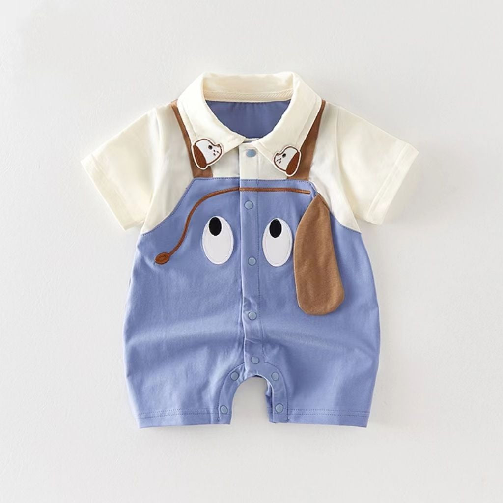 Ju Ju Jam stylish funky jumpsuit – vibrant baby boy clothing for parties