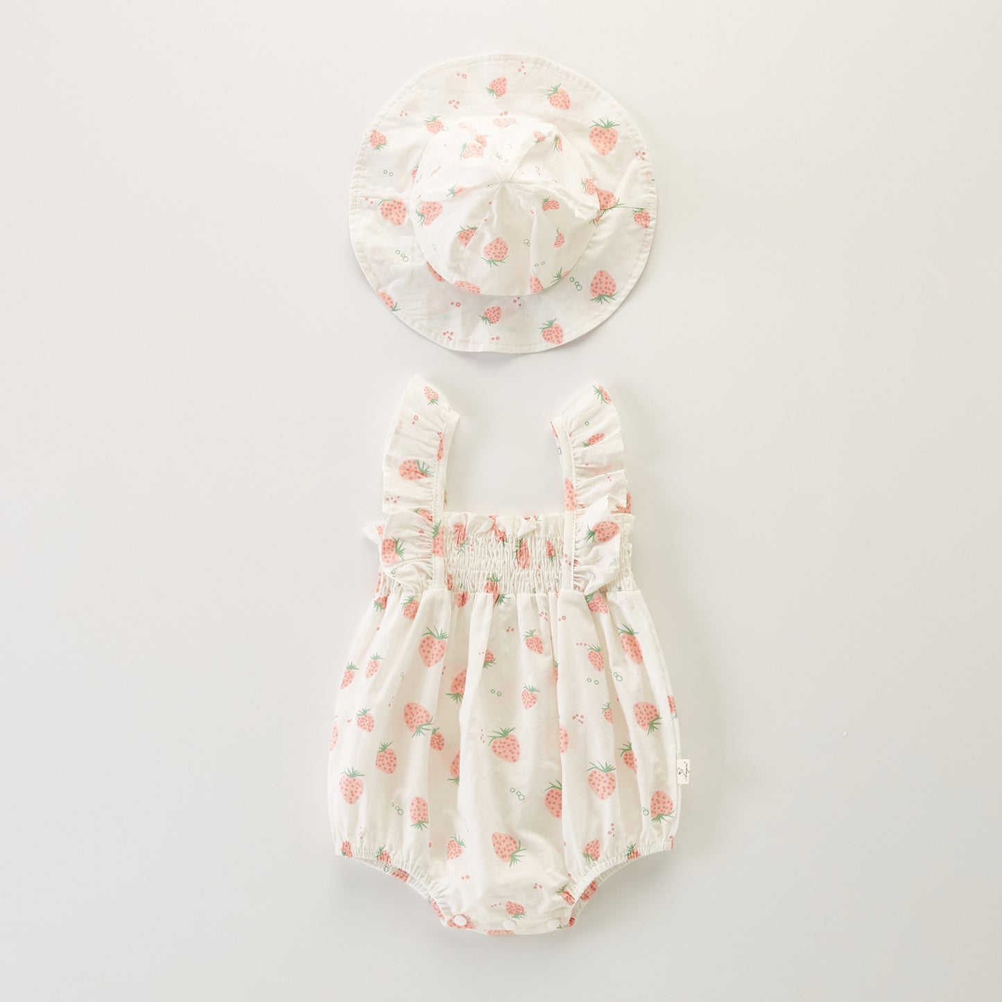 Ju Ju Jam Shine & Ruffle romper set for baby girls – includes frilly romper and cute hat