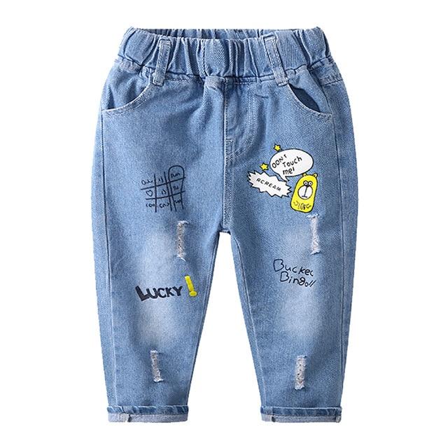 Ju Ju Jam stylish boys denim jeans with fun design