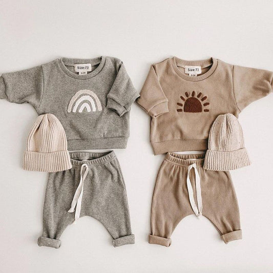 Ju Ju Jam Nordic Sweatshirt and Pant Set: Cozy Kids' Fashion