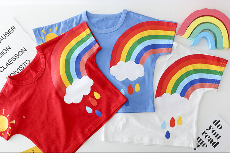 Ju Ju Jam's Rainbow Drop Boy Clothing Set: Comfortable and Trendy