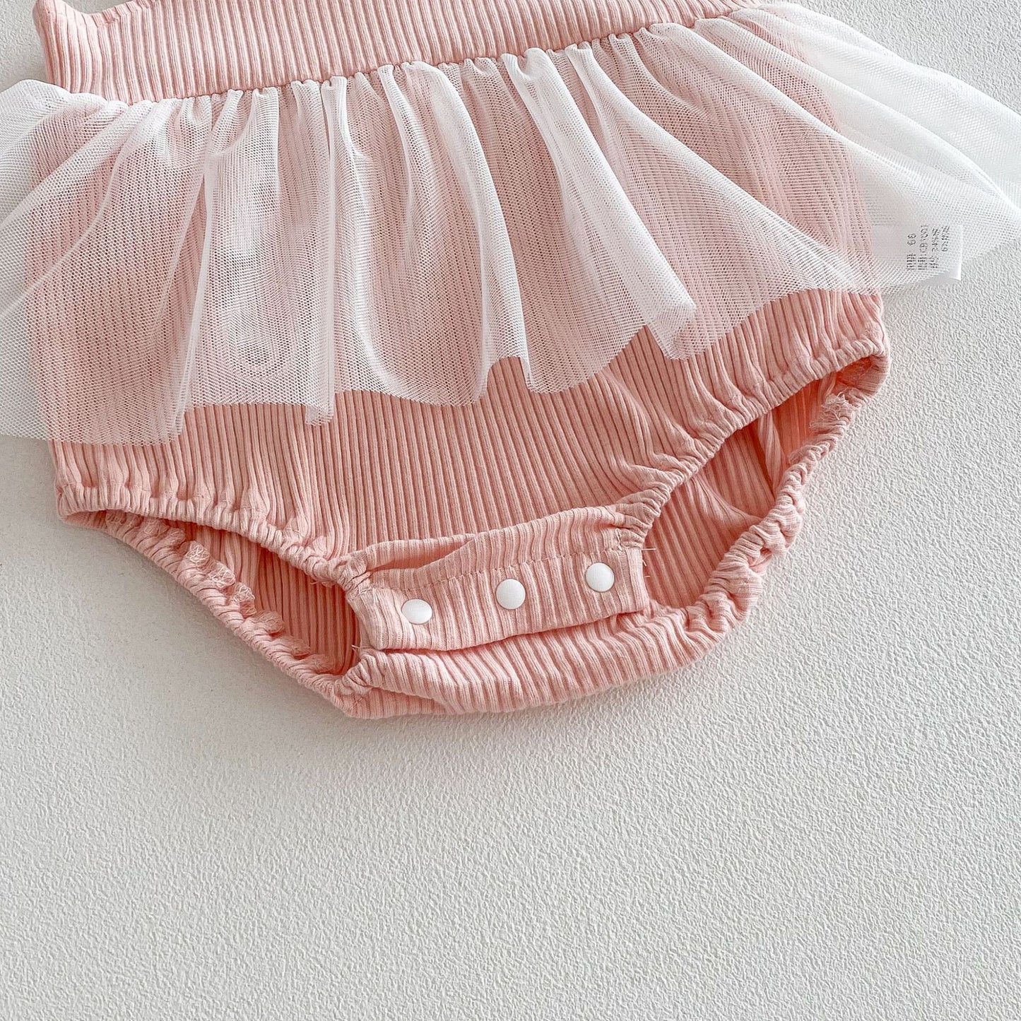 Arabella Blush Baby Girls Romper with Headband
