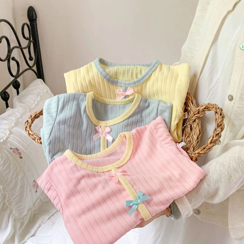 Breathable Pink Bow Sweater Top for Girls by Ju Ju Jam, designed with comfort and charm in mind for a cozy yet fashionable outfit.