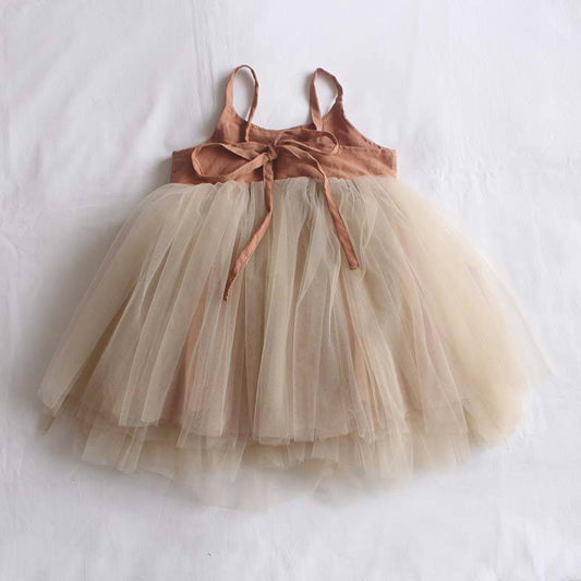 Ju Ju Jam Brown Princess Dress: Adorable Baby and Kids Fashion