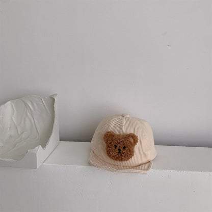 Unisex Baby Bear Cap – 3D Ears Hat for Boys and Girls by Ju Ju Jam