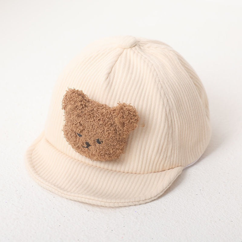 Soft Cotton 3D Bear Cap for Toddlers – Ju Ju Jam Baby Boys and Girls Hat