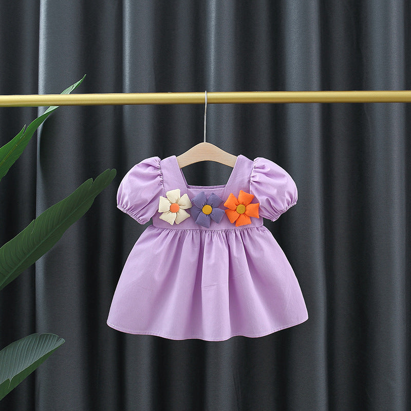 Discover the magic of Ju Ju Jam's 3D Puff Sleeve Princess Dress