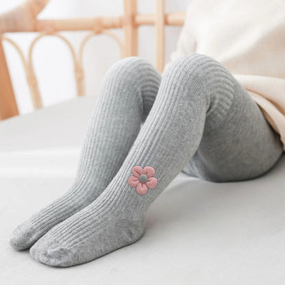 Ju Ju Jam's Full Blooming Tights for girls, designed with blooming flower patterns for elegance and comfort.