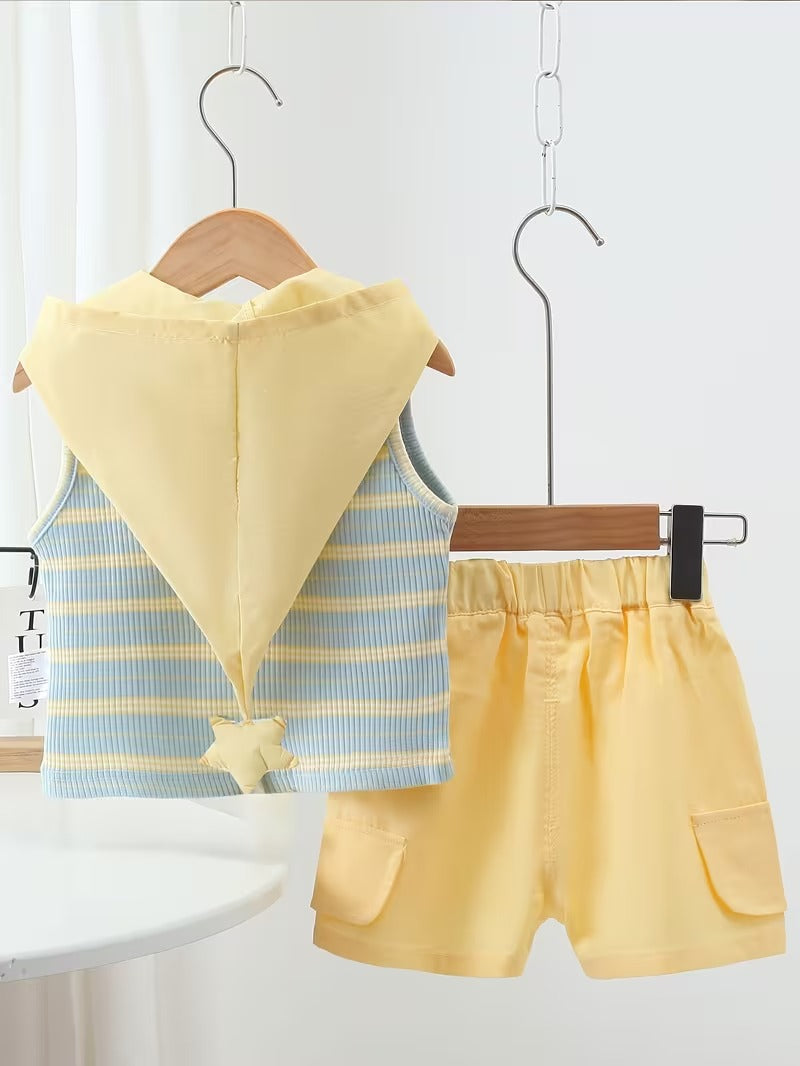 Noah Sunny Days Hooded Boys Two Piece Co-Ord Set