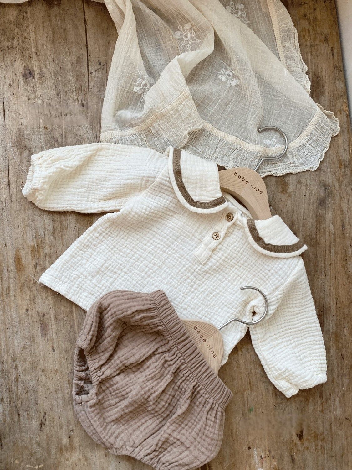 Children's Collar Shirt and Pant set by Ju Ju Jam in soft cotton