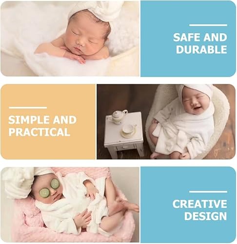 Little Luxe Baby Boys Girls Bath Robe with Head Towel