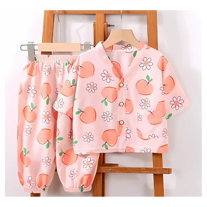 Girls' Peaceful Comfy Loungewear Set by Ju Ju Jam, perfect for lounging in comfort and style all day long.