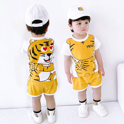 Ju Ju Jam's fun Tiger and Dino Printed Cool Sets for kids