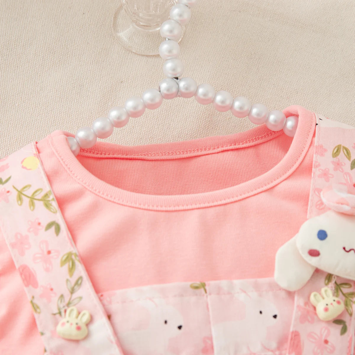 Bunny Hat & Tail Dunagree Girls Set