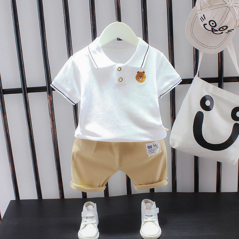 Ju Ju Jam Bear Shirt and Shorts Set: Adorable Outfit for Little Explorers