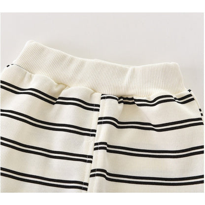 Teddy Stripes Boys Co - Ord Set
